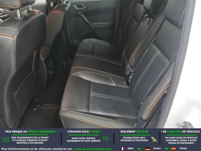 Ford Ranger DOUBLE CABINE 2.0 210 CH BVA Blanc de 2022
