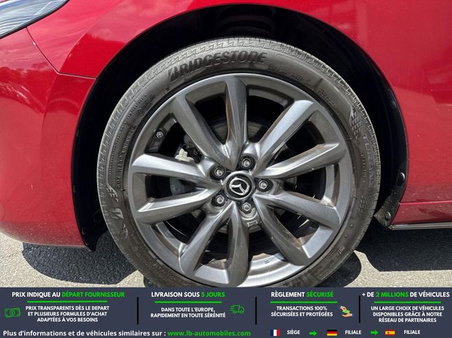 Mazda 3 2.0L SKYACTIV-X G 180 ch BVA Rouge M�tallique de 2020