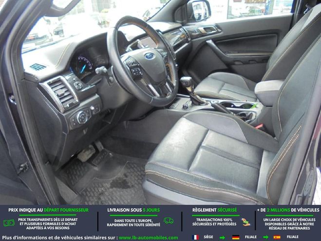 Ford Ranger DOUBLE CABINE 2.0 210 CH BVA Gris M�tallique de 2023
