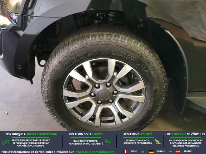 Ford Ranger DOUBLE CABINE 2.0 210 CH BVA Noir M�tallique de 2023