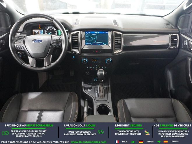 Ford Ranger DOUBLE CABINE 2.0 210 CH BVA Orange M�tallique de 2023