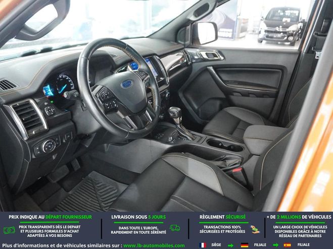 Ford Ranger DOUBLE CABINE 2.0 210 CH BVA Orange M�tallique de 2023