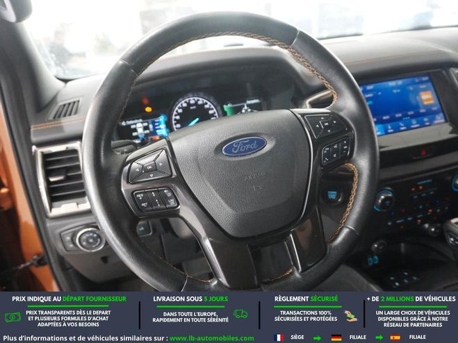 Ford Ranger DOUBLE CABINE 2.0 210 CH BVA Orange M�tallique de 2023