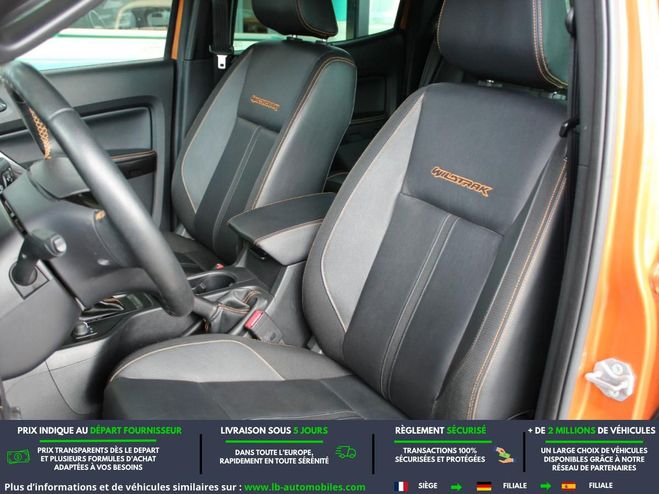 Ford Ranger DOUBLE CABINE 3.2 200 4X4 BVA Orange M�tallique de 2020
