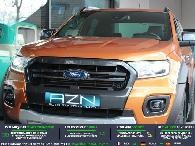 Ford Ranger DOUBLE CABINE 3.2 200 4X4 BVA Orange M�tallique de 2020