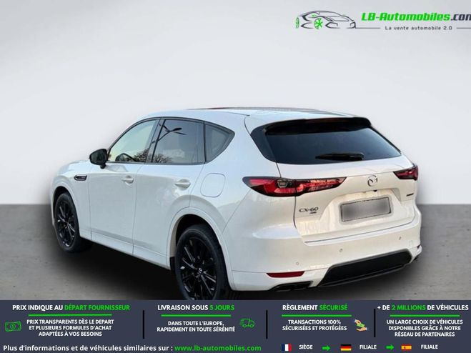 Mazda CX-60 2.5L e-SKYACTIV PHEV 327 ch 4x4 BVA Blanc M�tallique de 2022