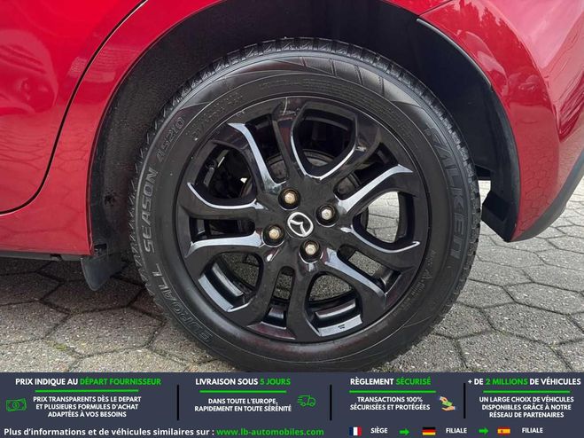 Mazda 2 1.5L SKYACTIV-G 75ch Rouge M�tallique de 2019
