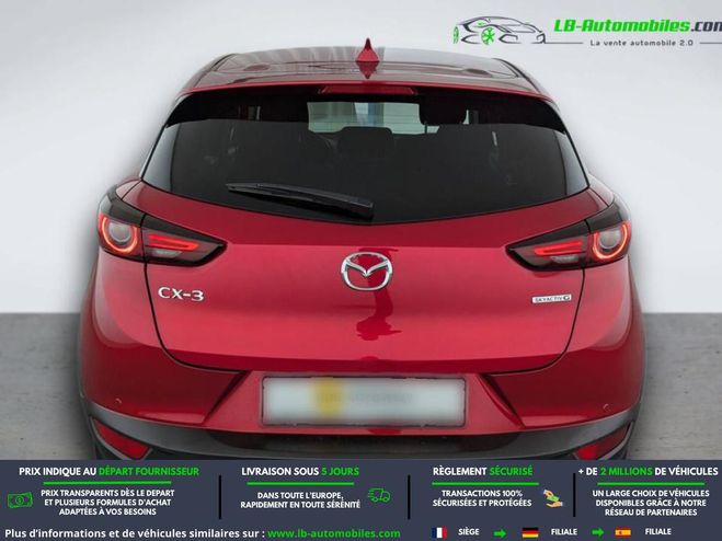 Mazda Cx 3 2.0L Skyactiv-G 121 Rouge M�tallique de 2021