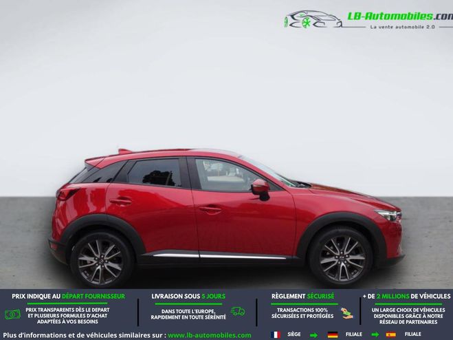Mazda Cx 3 1.5L Skyactiv-D 105 4x2 Rouge M�tallique de 2017