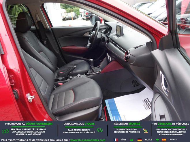 Mazda Cx 3 1.5L Skyactiv-D 105 4x2 Rouge M�tallique de 2017