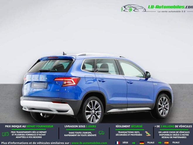 Skoda Karoq 2.0 TDI 150 ch BVA 4x4 Bleu M�tallique de 2022