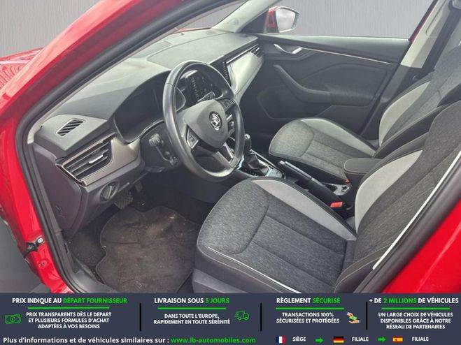 Skoda Kamiq 1.0 TSI 116 ch BVA Rouge M�tallique de 2019