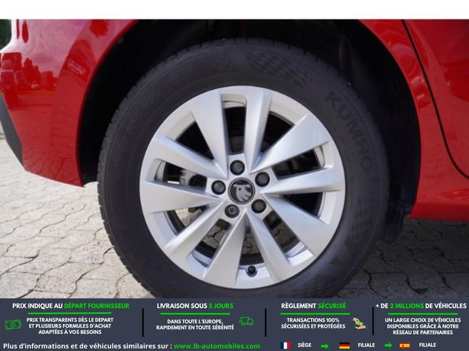 Skoda Kamiq 1.0 TSI 116 ch BVA Rouge M�tallique de 2025