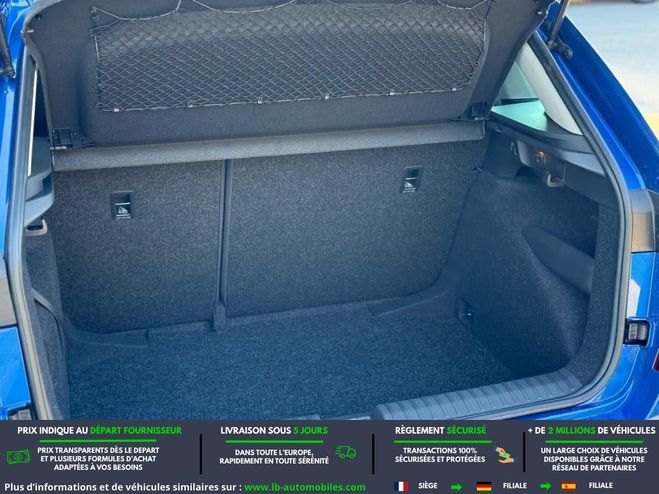 Skoda Kamiq 1.0 TSI 116 ch BVA Bleu M�tallique de 2025