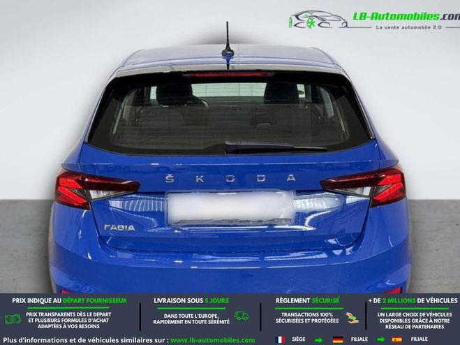 Skoda Fabia 1.0 MPI 65 ch BVM Bleu de 2023