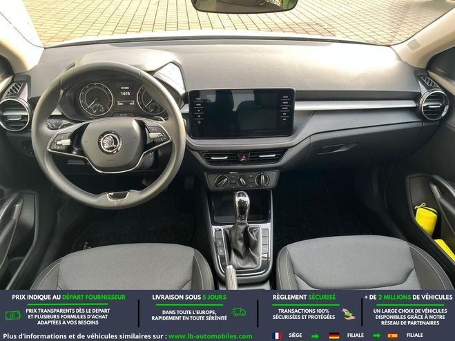 Skoda Fabia 1.0 TSI 110 ch BVA Blanc M�tallique de 2022