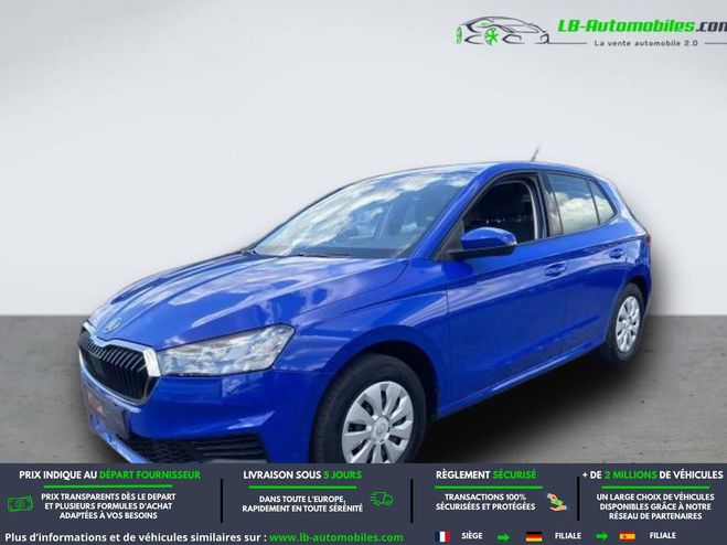 Skoda Fabia 1.0 MPI 65 ch BVM Bleu de 2023