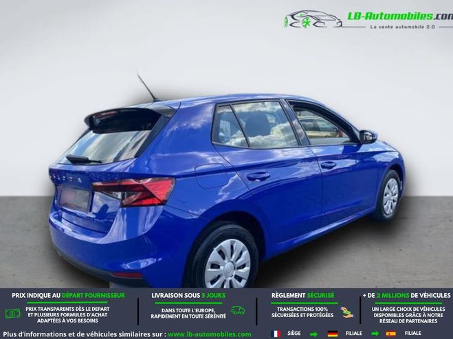 Skoda Fabia 1.0 MPI 65 ch BVM Bleu de 2023