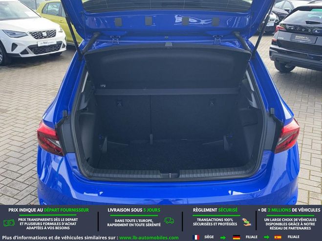 Skoda Fabia 1.5 TSI 150 ch BVA Bleu de 2025