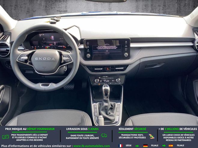 Skoda Fabia 1.5 TSI 150 ch BVA Bleu de 2025
