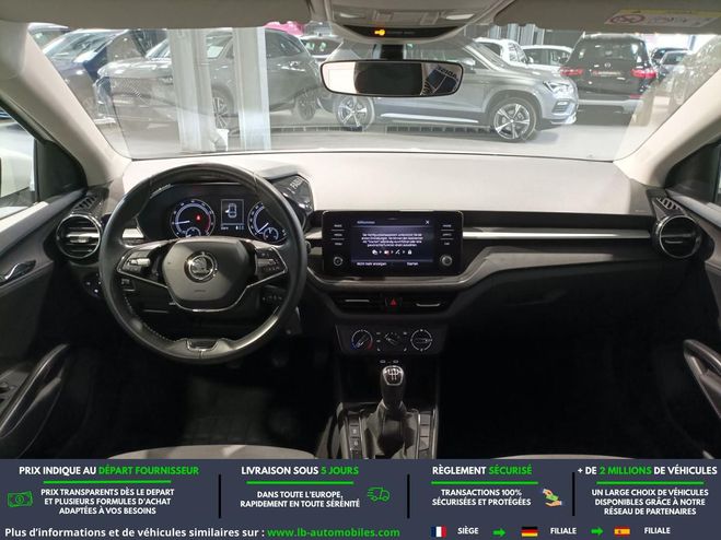 Skoda Fabia 1.0 TSI 110 ch BVM Blanc M�tallique de 2022
