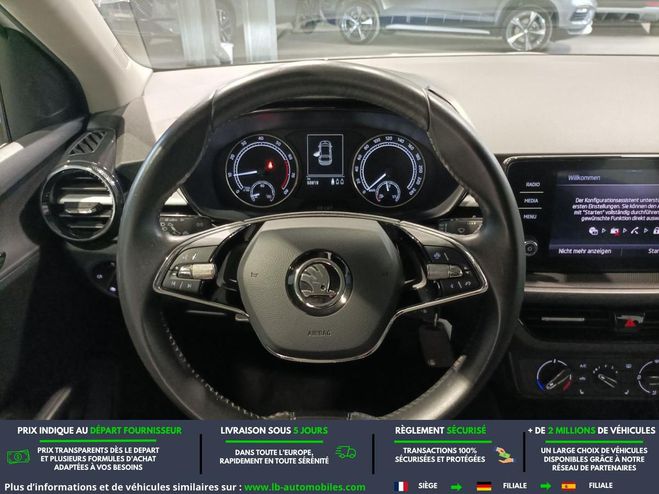 Skoda Fabia 1.0 TSI 110 ch BVM Blanc M�tallique de 2022