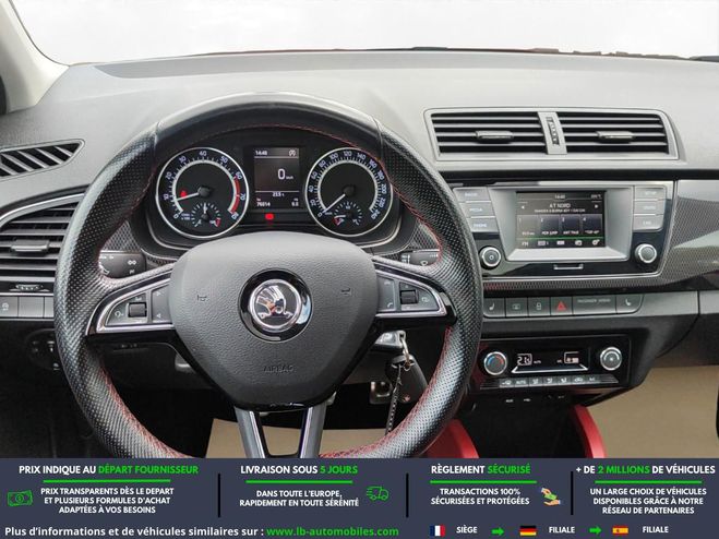 Skoda Fabia 1.2 TSI 110 ch BVM Rouge de 2017