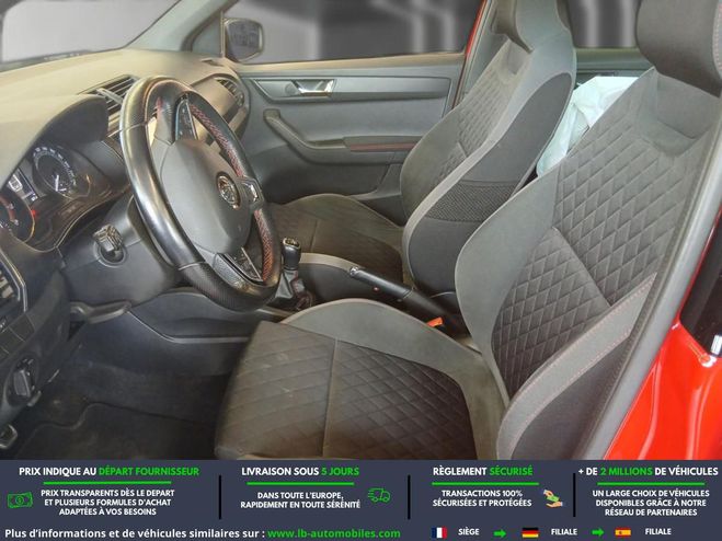Skoda Fabia 1.2 TSI 110 ch BVM Rouge M�tallique de 2018