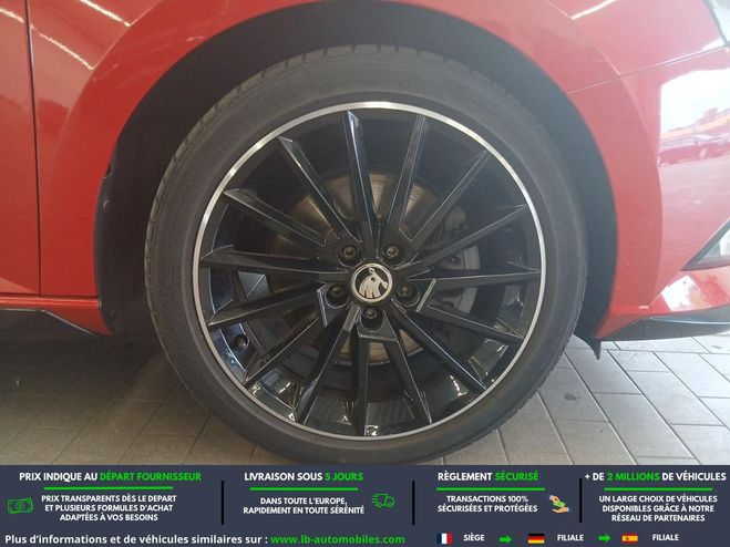 Skoda Fabia 1.2 TSI 110 ch BVM Rouge M�tallique de 2018