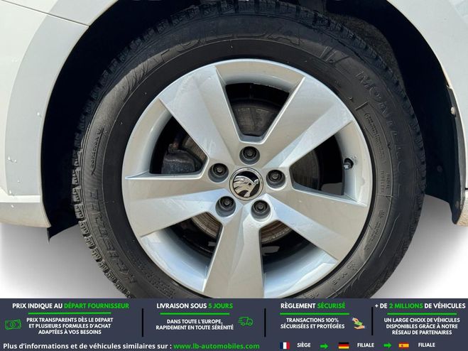 Skoda Fabia 1.0 MPI 75 ch BVM Blanc de 2018
