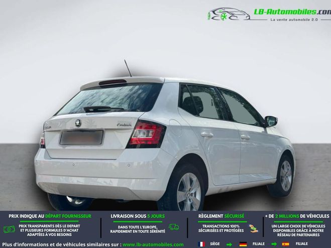 Skoda Fabia 1.0 MPI 75 ch BVM Blanc de 2018