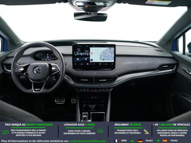 Skoda Enyaq iV RS Bleu de 2023