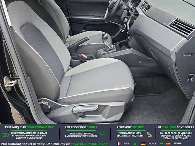 Seat Ibiza 1.6 TDI 95 ch  BVM Noir M�tallique de 2018