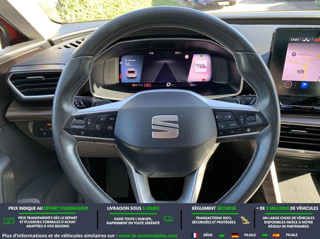 Seat Leon 1.5 eTSI 150 BVA Rouge M�tallique de 2021