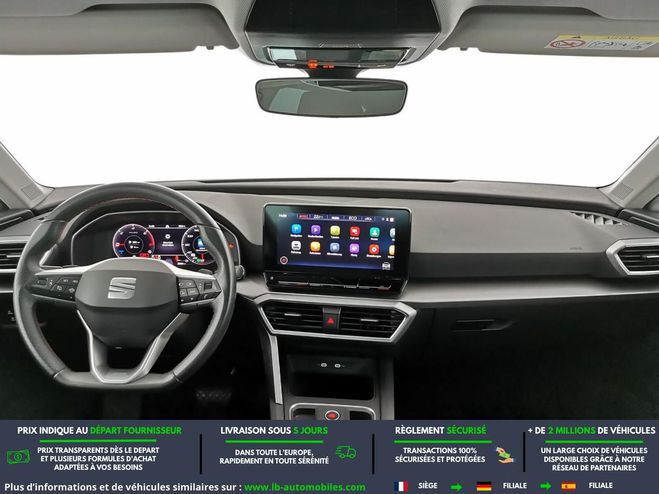 Seat Leon e-Hybrid 204 ch BVA Blanc de 2022