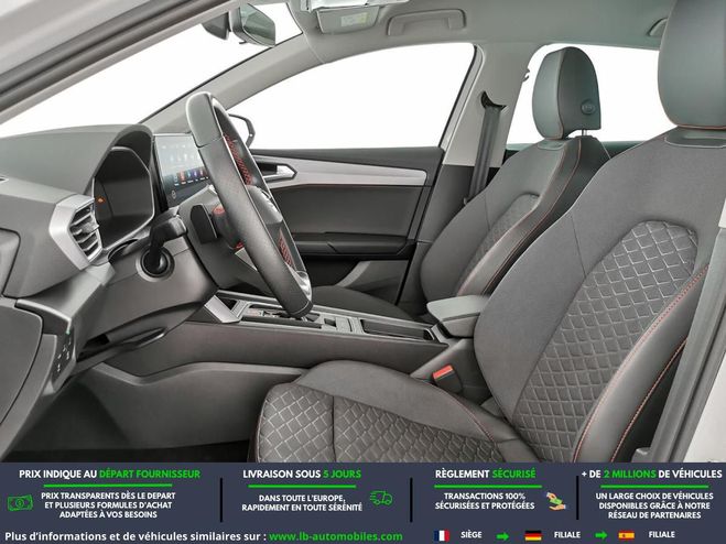 Seat Leon e-Hybrid 204 ch BVA Blanc de 2022