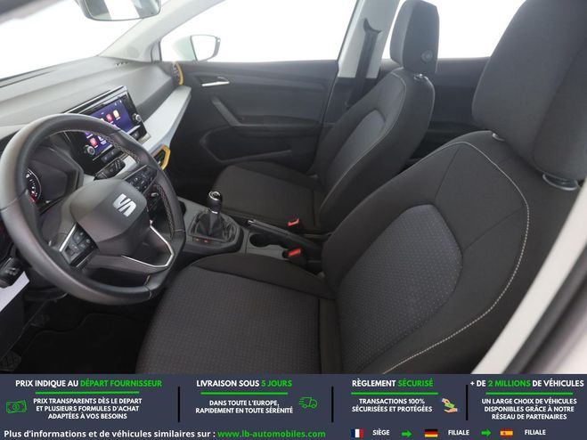 Seat Ibiza 1.0 MPI 80 ch  BVM Blanc de 2023
