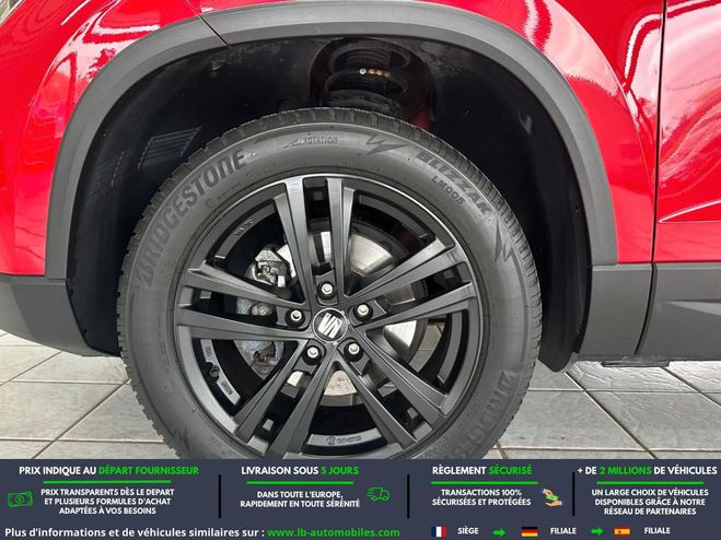 Seat Ateca 1.4 TSI 150 ch BVA Rouge M�tallique de 2018