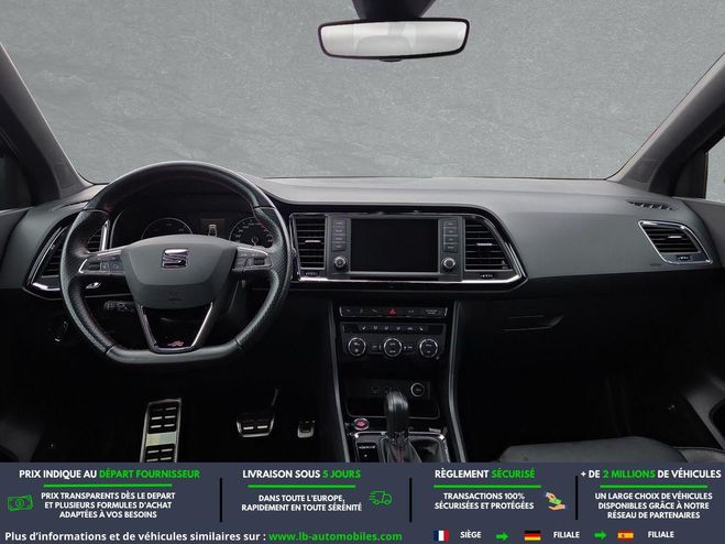Seat Ateca 2.0 TDI 190 ch BVA Noir M�tallique de 2018