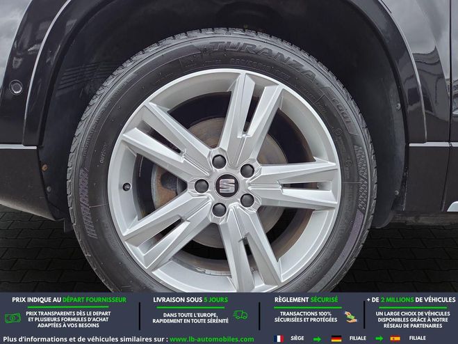 Seat Ateca 2.0 TDI 190 ch BVA Noir M�tallique de 2018