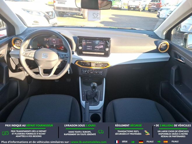 Seat Arona 1.0 TSI 95 ch  BVM Noir M�tallique de 2023