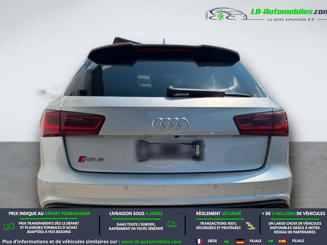 Audi RS6 V8 4.0 TFSI 605 BVA Argent� M�tallique de 2017