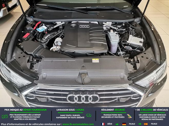 Audi A6 40 TDI 204 ch BVA Quattro Noir M�tallique de 2021