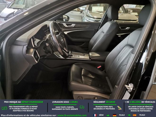 Audi A6 40 TDI 204 ch BVA Quattro Noir M�tallique de 2021