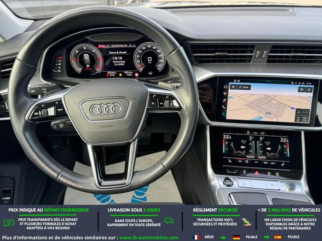 Audi A6 35 TDI 163 ch BVA Noir M�tallique de 2021