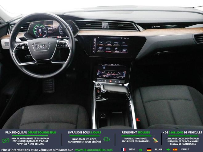 Audi E-Tron 55 quattro 408 ch Noir de 2022