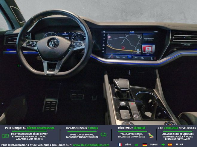 Volkswagen Touareg 3.0 TDI 286ch BVA 4Motion Noir M�tallique de 2018