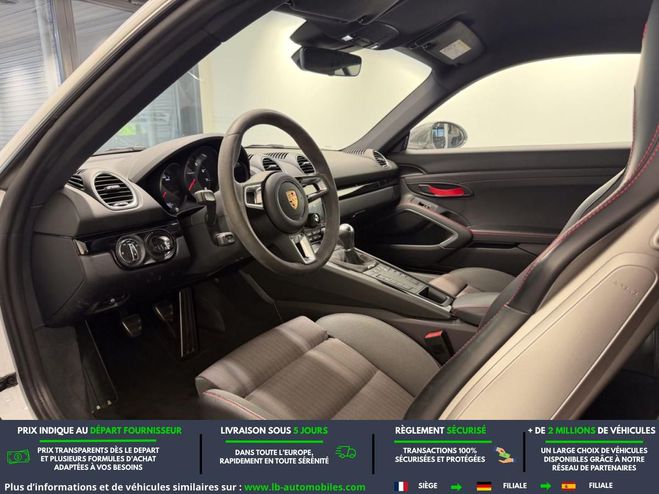 Porsche Cayman T 2.0i 300 ch Blanc M�tallique de 2020