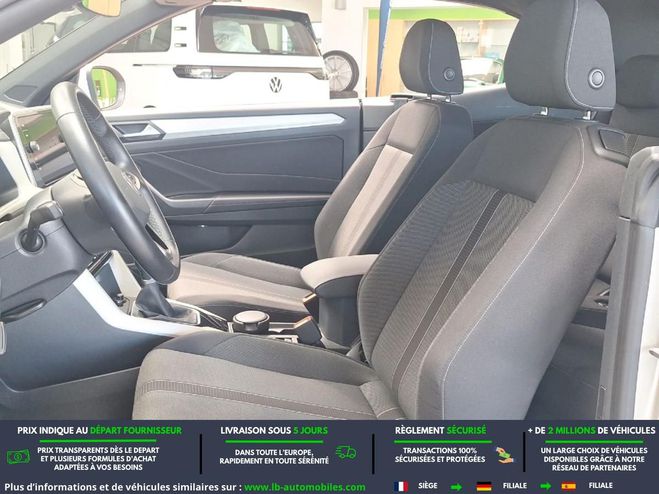 Volkswagen T-Roc Cabriolet 1.0 TSI 110 Start/Stop BVM Argent� M�tallique de 2022