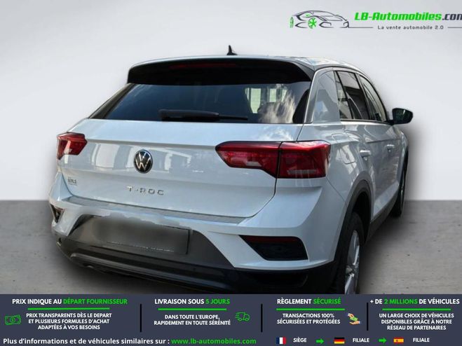 Volkswagen T Roc 1.0 TSI 110 Start/Stop BVM Blanc de 2021